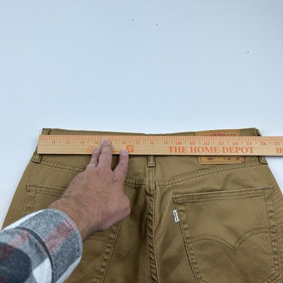 Levi's 541 Athletic Taper Men's Gold Stretch Jeans Size 31 x 32 - Picture 7 of 16